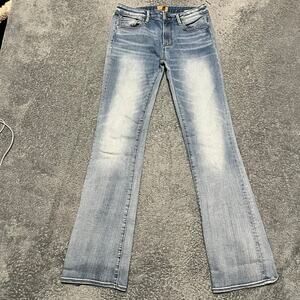 Driftwood Jeans Womens 27 (28x32) Kelly Bootcut Blue Mid Rise Denim Pants